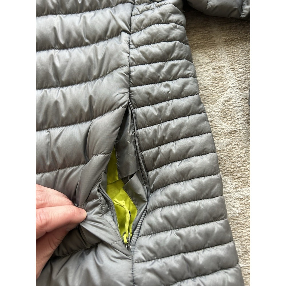 The North Face Jacket Mens Large Gray 550 Down Puffer Full Zip Insulated Winter - Picture 5 of 10